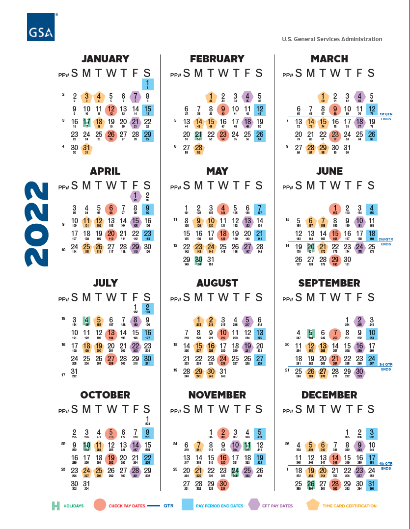 2022 Boeing Holiday Calendar Payroll Schedule